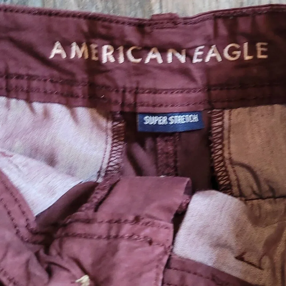 Y2K American eagle super stretch shorts- midi